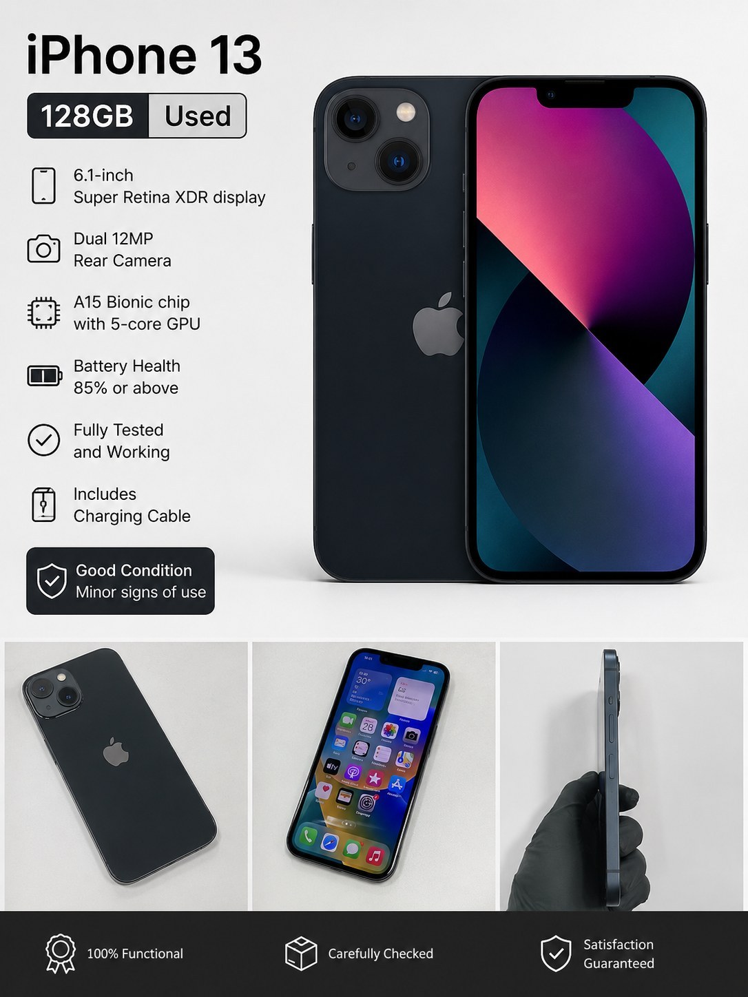 iPhone 13 128GB Used